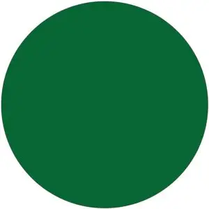 Blanco donkergroen pictogram - rond