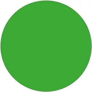 Blanco lichtgroen pictogram - rond
