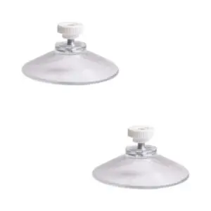 Zuignapjes met schroefdraad en moertje