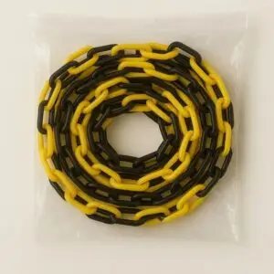 Mexxo afzetketting geel zwart zak