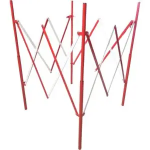 Mexxo schaarhek rood wit