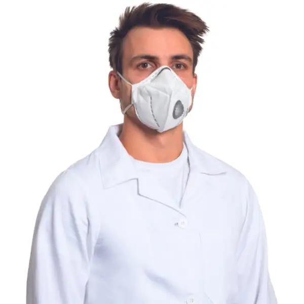 REFIL 751 opvouwbaar FFP3 stofmasker met ventiel voorbeeld