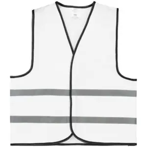 Wit veiligheidshesje voorkant