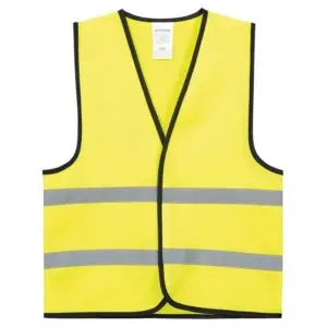 Geel kinderhesje 3-6 jaar voorkant