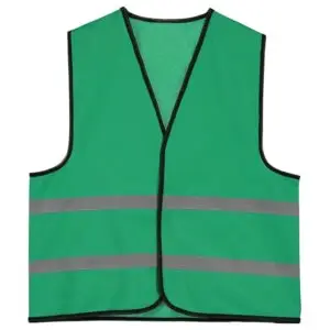 Groen kinderhesje 6-12 jaar voorkant