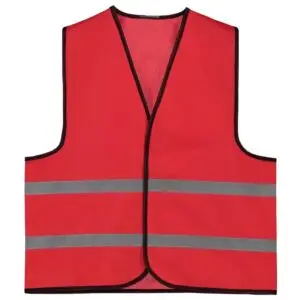 Rood kinderhesje 6-12 jaar voorkant